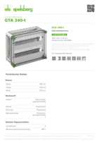 Datasheet for Spelsberg 01534001, EAN: 4013902989577