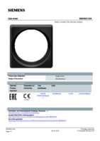 Datasheet for Siemens 3SB29020AA, EAN: 4011209028555