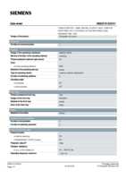 Datasheet for Siemens 3SB22102DC01, EAN: 4011209113909