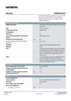 Datasheet for Siemens 3RG90020DC00, EAN: 4011209283534 Datasheet for Siemens 3RG90020DC00, EAN: 4011209283534