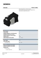 Datasheet for Siemens 3TC44170AW4, EAN: 4011209034471 Datasheet for Siemens 3TC44170AW4, EAN: 4011209034471