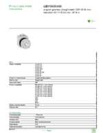 Datasheet for Schneider Electric GBY060040K, EAN: 3606480388705