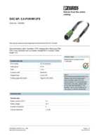 Datasheet for Phoenix Contact 1520369, EAN: 4017918944537