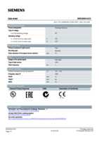 Datasheet for Siemens 8WD53500CD, EAN: 4011209358102