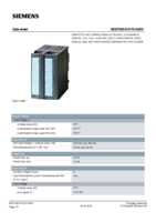 Datasheet for Siemens 6ES73550VH100AE0, EAN: 4025515061625