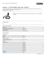 Datasheet for Phoenix Contact 2702273, EAN: 4055626070186