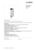 Datasheet for Siedle 200042111-00, EAN: 4015739421114