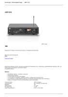 Datasheet for RCS Audio-Systems UWT-016