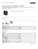 Datasheet for Phoenix Contact 2800755, EAN: 4046356637077
