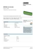 Datasheet for Phoenix Contact 1755794, EAN: 4017918029371