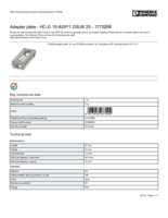 Datasheet for Phoenix Contact 1775266, EAN: 4017918037994