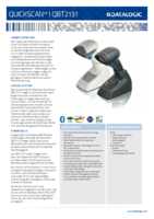 Datasheet for Datalogic QBT2101-WH-BTK