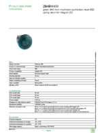 Datasheet for Schneider Electric ZB4BW433, EAN: 3389110666489
