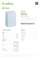 Datasheet for Spelsberg 74390301, EAN: 4013902885855