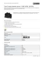 Datasheet for Phoenix Contact 2817974, EAN: 4017918163655