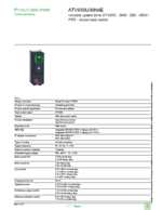 Datasheet for Schneider Electric ATV650U30N4E, EAN: 3606485410487