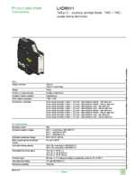 Datasheet for Schneider Electric LAD8N11, EAN: 3389110384673 Datasheet for Schneider Electric LAD8N11, EAN: 3389110384673