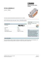 Datasheet for Phoenix Contact 1605585, EAN: 4017918940676