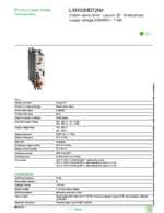 Datasheet for Schneider Electric LXM32MD72N4, EAN: 3606480216244