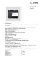Datasheet for Siedle 200032470-00, EAN: 4015739324705
