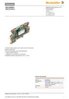 Datasheet for Weidmüller 8390590000, EAN: 4008190213060