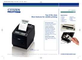 Datasheet for CITIZEN TZ66801-0M Datasheet for CITIZEN TZ66801-0M