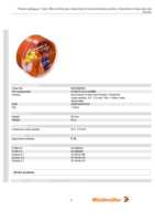 Datasheet for Weidmüller 9025390000, EAN: 4008190341015