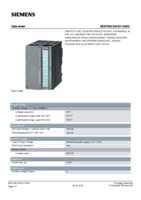 Datasheet for Siemens 6ES73502AH010AE0, EAN: 4025515076445