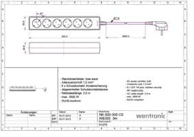 Datasheet for Goobay 51079, EAN: 4040849510793