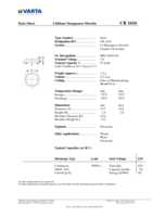 Datasheet for Varta 48055, EAN: 4008496270989