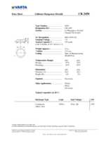 Datasheet for Varta 48062, EAN: 4008496270972