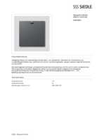 Datasheet for Siedle 200038861-00, EAN: 4015739388615