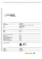 Datasheet for Weidmüller 0533500000, EAN: 4008190183905