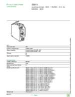 Datasheet for Schneider Electric 33011, EAN: 3303430330110 Datasheet for Schneider Electric 33011, EAN: 3303430330110