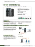 Datasheet for Moxa NPort IA5250AI - 2 KV isolatio