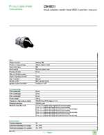 Datasheet for Schneider Electric ZB4BD3, EAN: 3389110888966