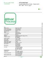 Datasheet for Schneider Electric ATV630D75N4, EAN: 3606480701450
