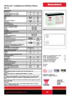 Datasheet for Yuasa 48566, EAN: 4040849485664
