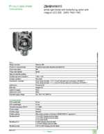 Datasheet for Schneider Electric ZB4BW0M15, EAN: 3389110893533