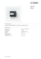 Datasheet for Siedle 200033600-00, EAN: 4015739336005