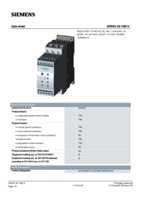 Datasheet for Siemens 3RW40261BB14, EAN: 4011209691667