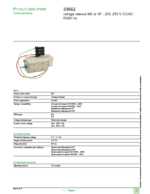 Datasheet for Schneider Electric 33662, EAN: 3303430336624