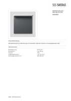 Datasheet for Siedle 200038494-00, EAN: 4015739384945