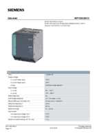 Datasheet for Siemens 6EP13362BA10, EAN: 4025515152897