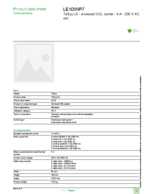 Datasheet for Schneider Electric LE1D09P7, EAN: 3389110541243 Datasheet for Schneider Electric LE1D09P7, EAN: 3389110541243
