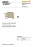 Datasheet for Weidmüller 1050200000, EAN: 4008190139636