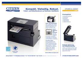 Datasheet for CITIZEN 1000835 Datasheet for CITIZEN 1000835