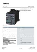 Datasheet for Siemens 3RP20051AP30, EAN: 4011209569430