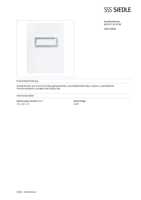 Datasheet for Siedle 200016403-01, EAN: 4015739164035