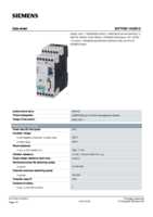 Datasheet for Siemens 3UF70001AU000, EAN: 4011209593824
